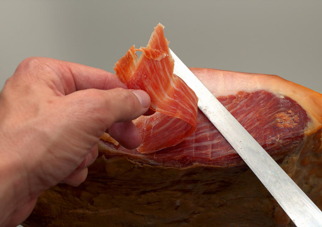 Como colocar jamon